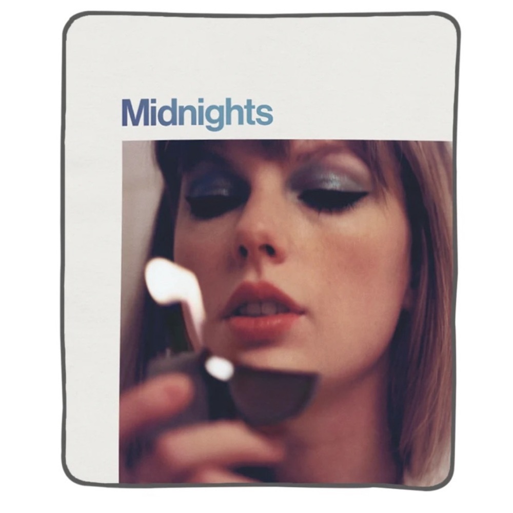 Taylor Swift Midnights Blanket